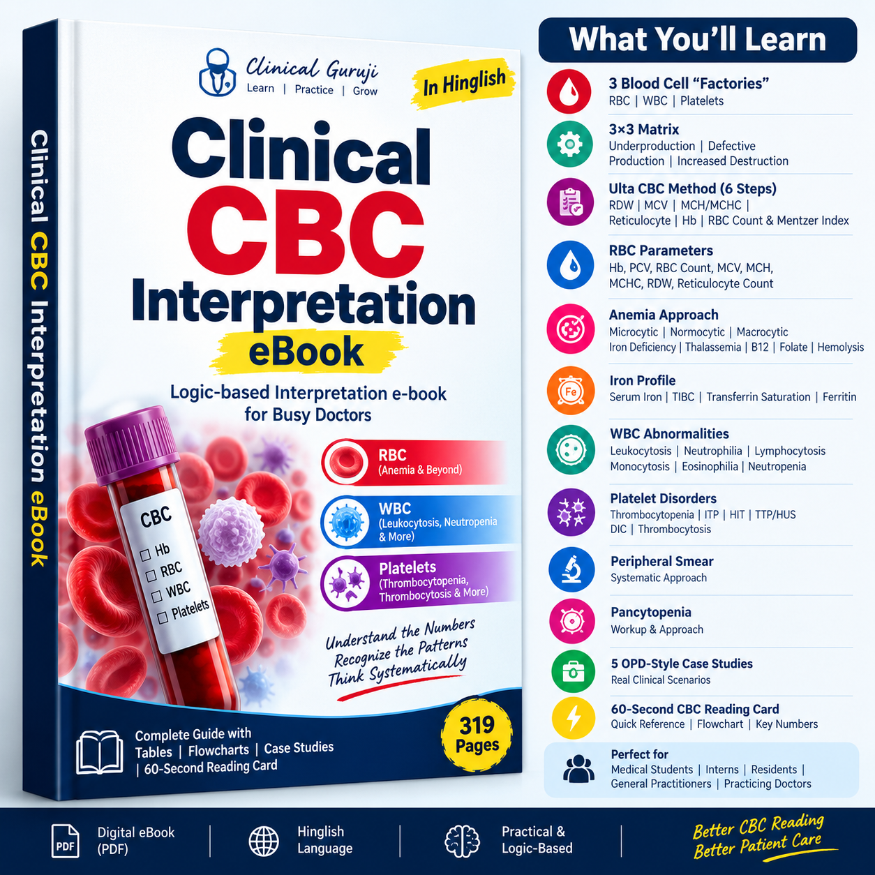 Clinical CBC Interpretation eBook PDF for doctors and medical students
